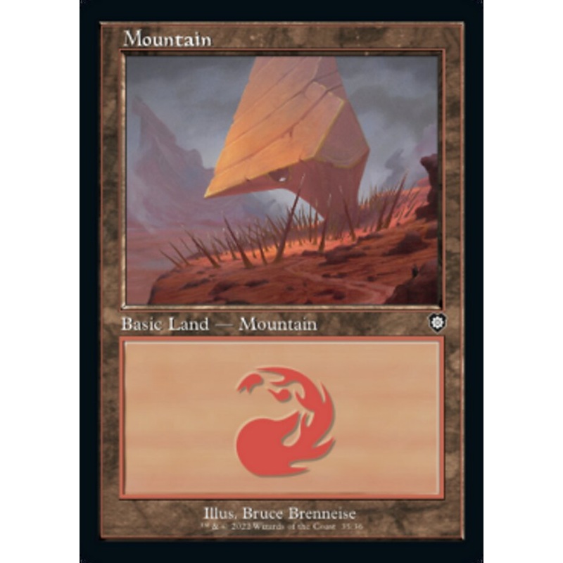 Mountain (035) (Retro) [The Brothers' War Commander]