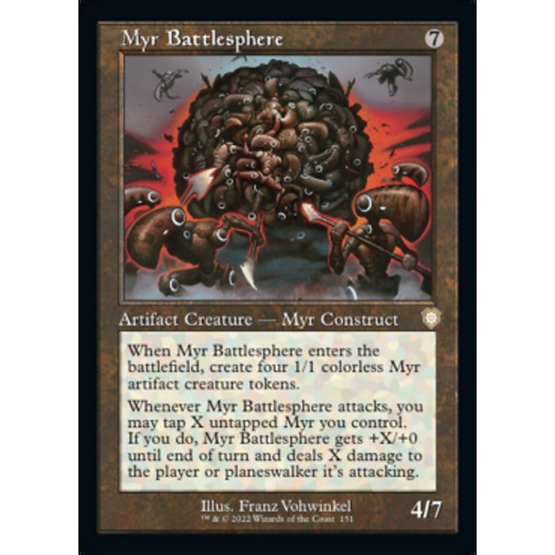 Myr Battlesphere (Retro) [The Brothers' War Commander]