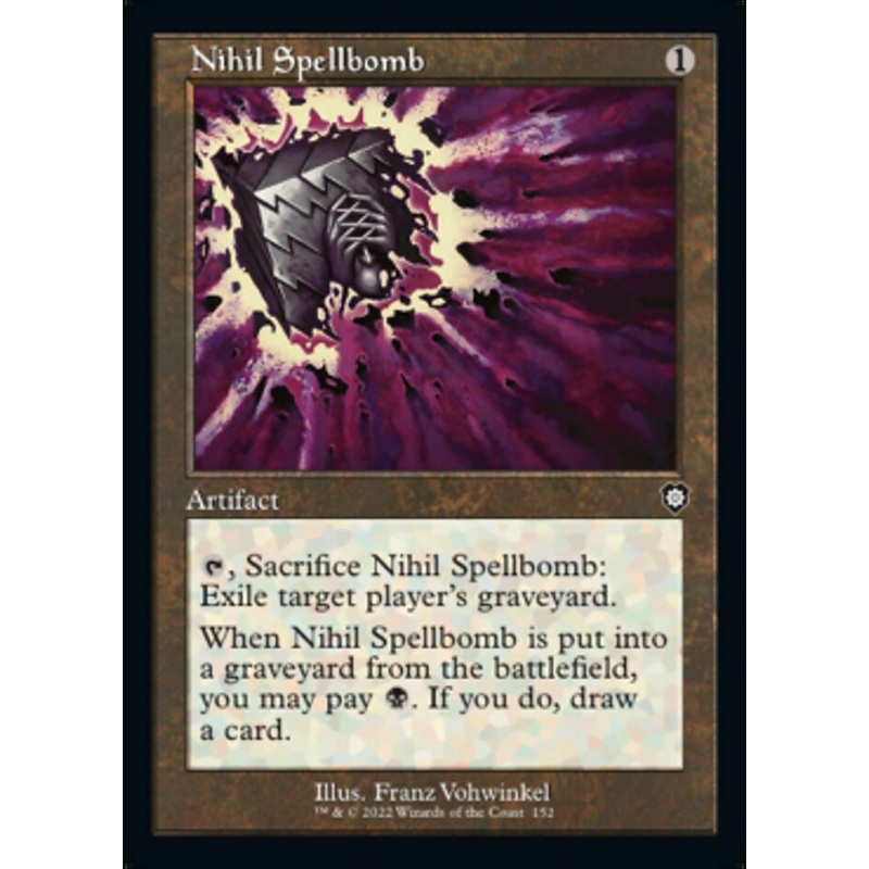 Nihil Spellbomb (Retro) [The Brothers' War Commander]