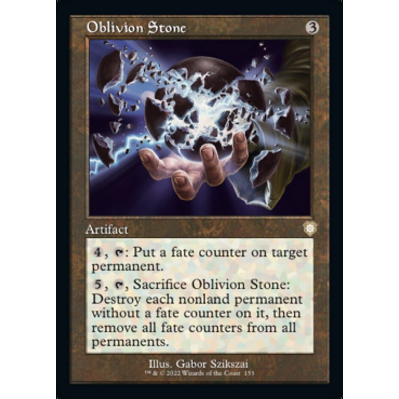 Oblivion Stone (Retro) [The Brothers' War Commander]