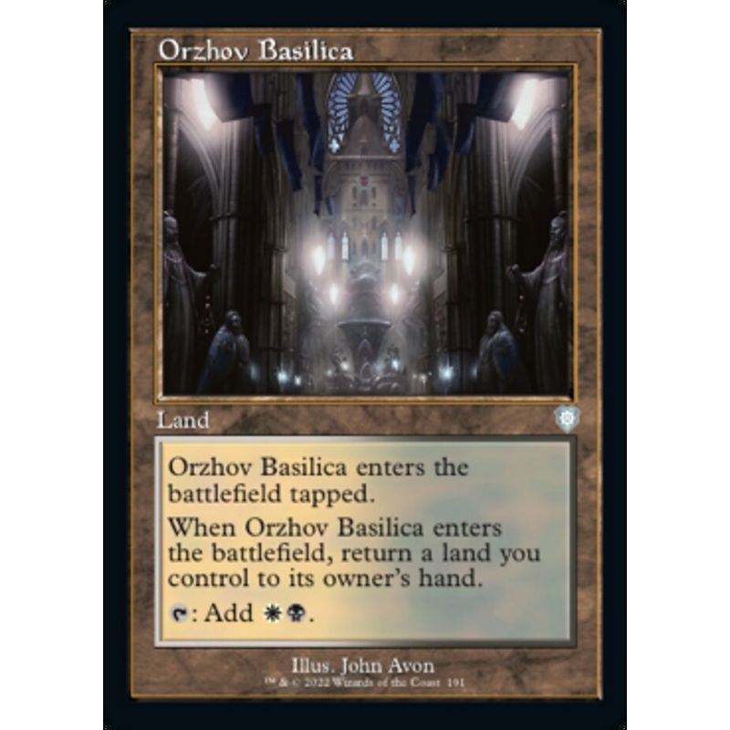 Orzhov Basilica (Retro) [The Brothers' War Commander]