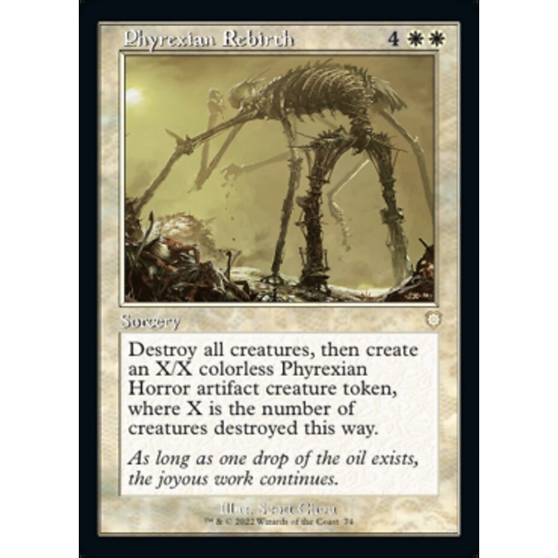 Phyrexian Rebirth (Retro) [The Brothers' War Commander]