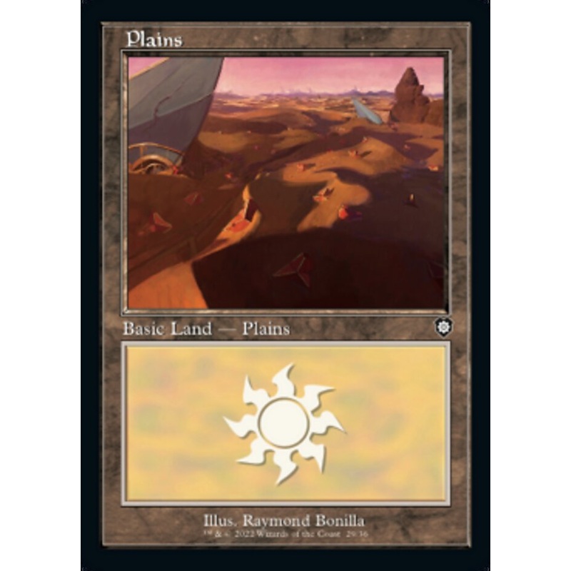 Plains (029) (Retro) [The Brothers' War Commander]