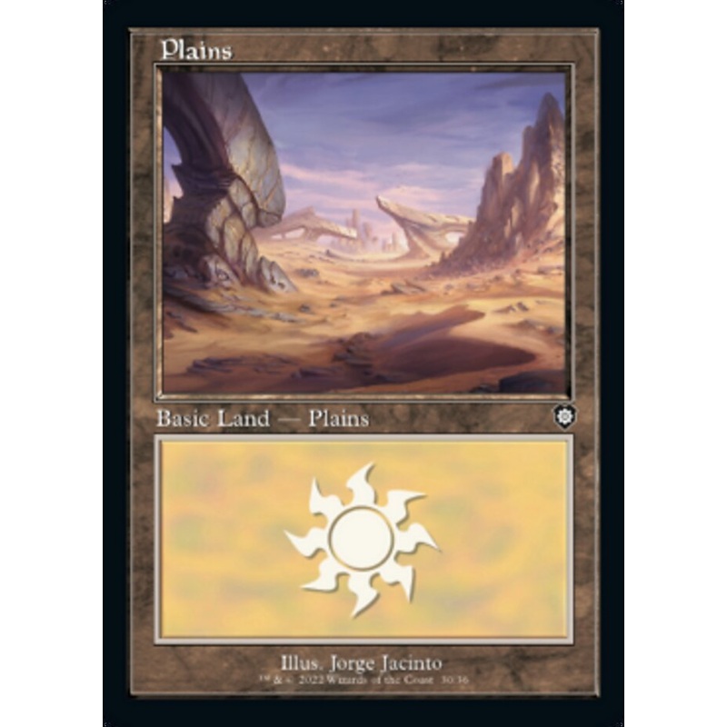 Plains (030) (Retro) [The Brothers' War Commander]