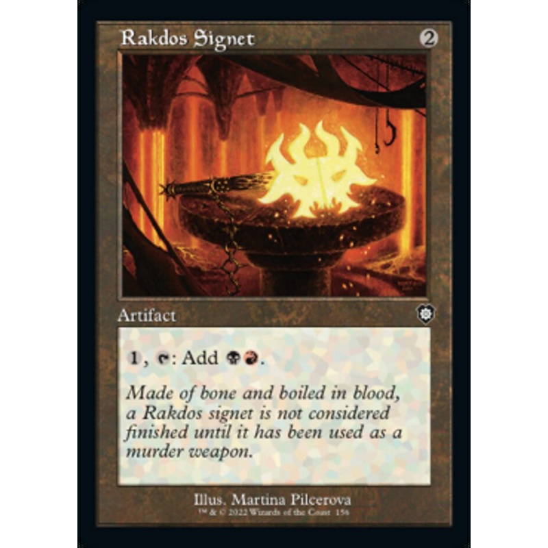 Rakdos Signet (Retro) [The Brothers' War Commander]
