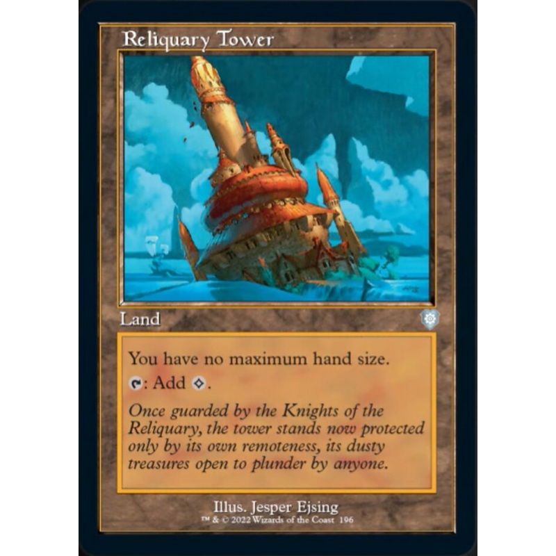 Reliquary Tower (Retro) [The Brothers' War Commander]