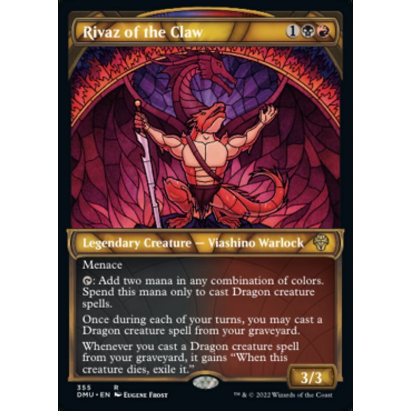 Rivaz of the Claw (Showcase Textured) [Dominaria United]