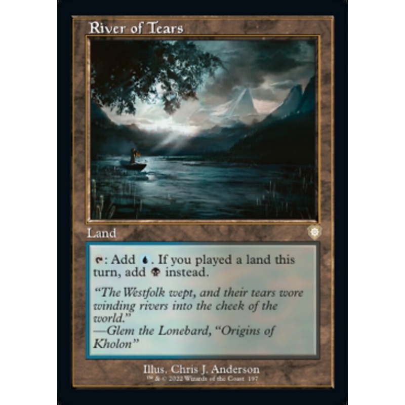 River of Tears (Retro) [The Brothers' War Commander]