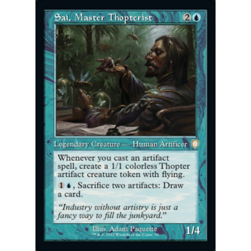 Sai, Master Thopterist (Retro) [The Brothers' War Commander]