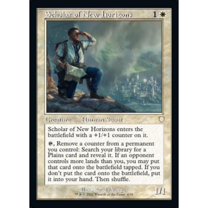 Scholar of New Horizons (Retro) [The Brothers' War Commander]