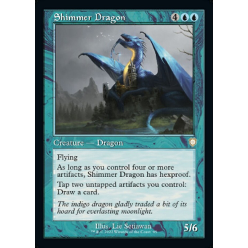 Shimmer Dragon (Retro) [The Brothers' War Commander]