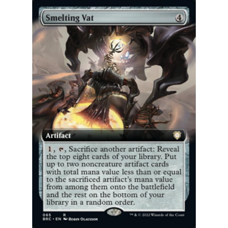 Smelting Vat (Extended Art) [The Brothers' War Commander]