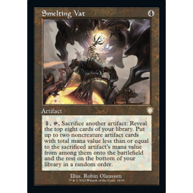 Smelting Vat (Retro) [The Brothers' War Commander]