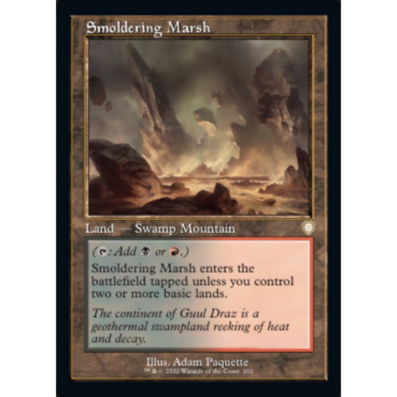 Smoldering Marsh (Retro) [The Brothers' War Commander]