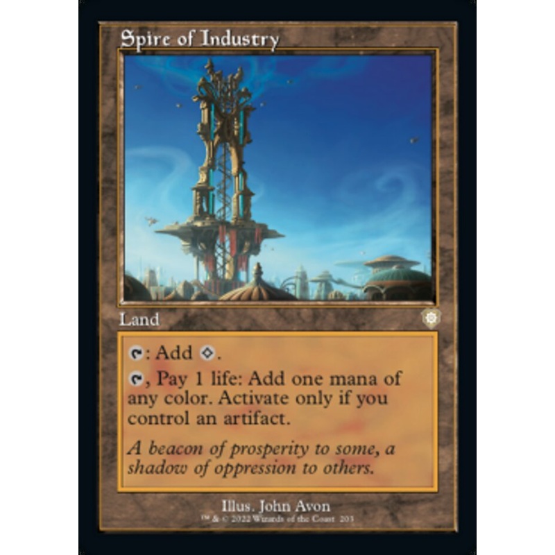 Spire of Industry (Retro) [The Brothers' War Commander]