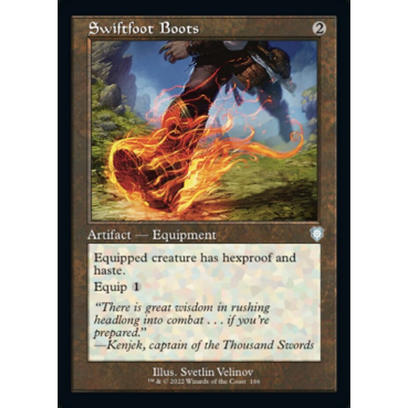 Swiftfoot Boots (Retro) [The Brothers' War Commander]