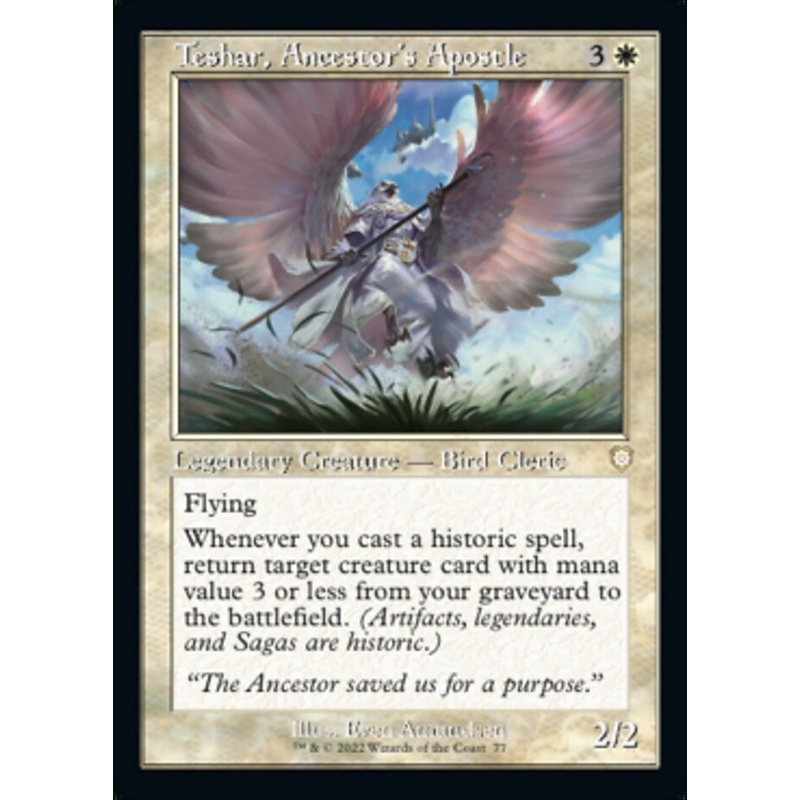 Teshar, Ancestor's Apostle (Retro) [The Brothers' War Commander]