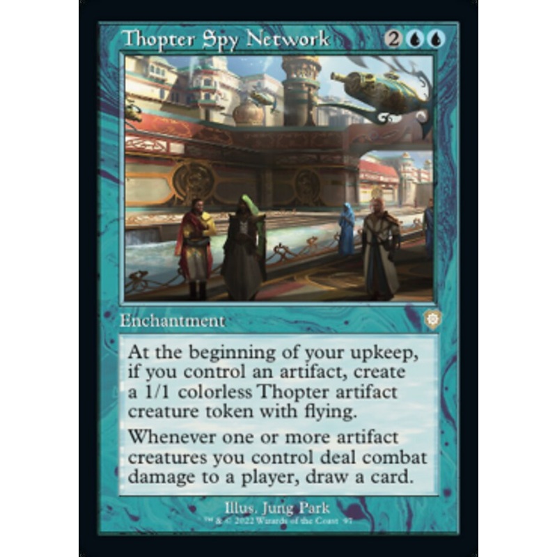 Thopter Spy Network (Retro) [The Brothers' War Commander]