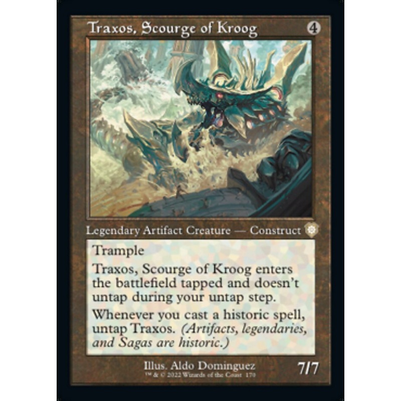 Traxos, Scourge of Kroog (Retro) [The Brothers' War Commander]