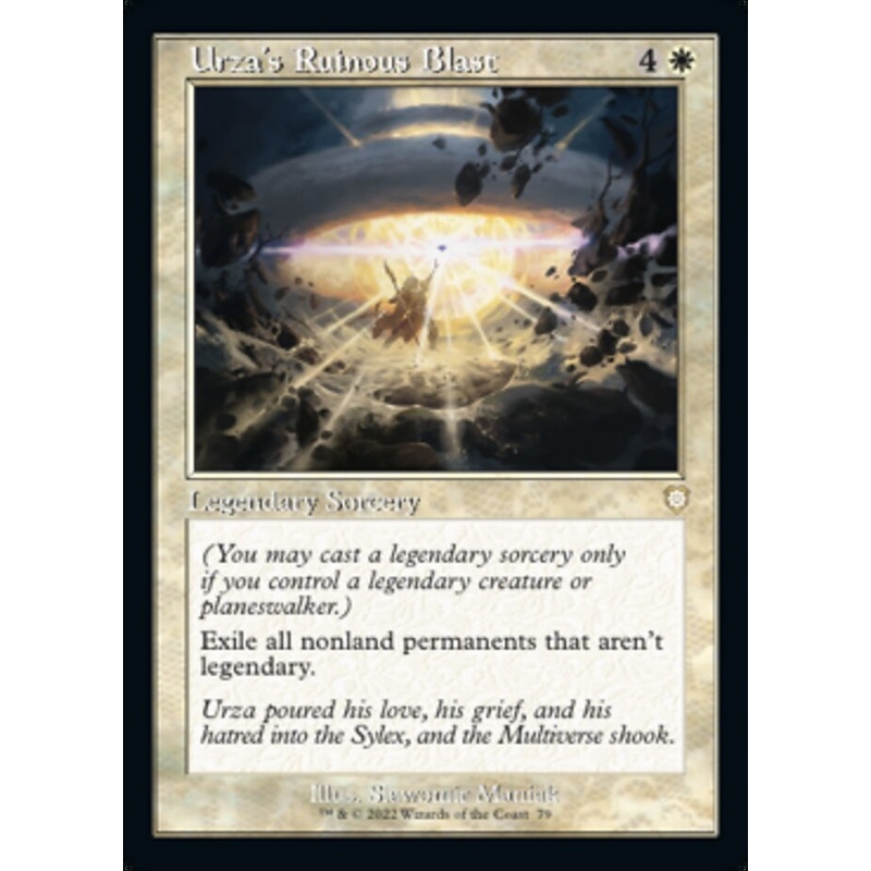 Urza's Ruinous Blast (Retro) [The Brothers' War Commander]