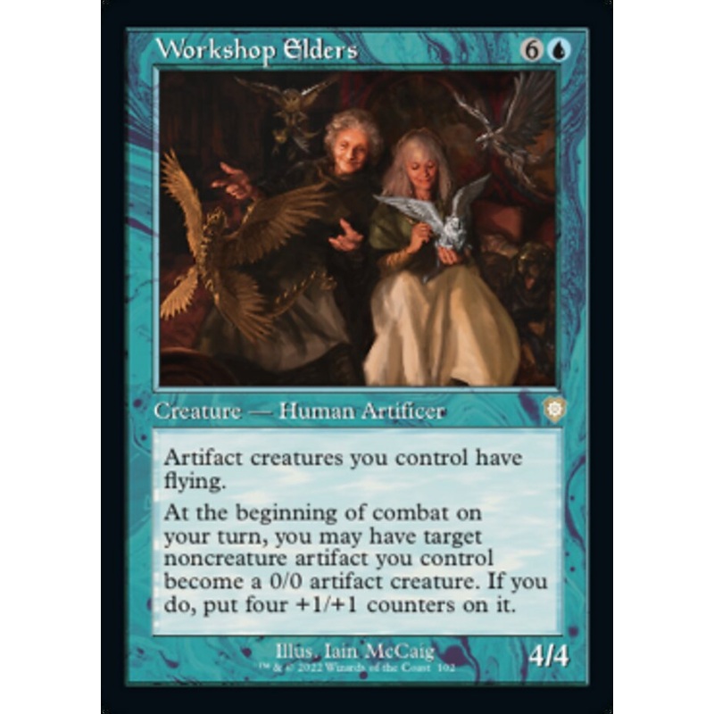 Workshop Elders (Retro) [The Brothers' War Commander]