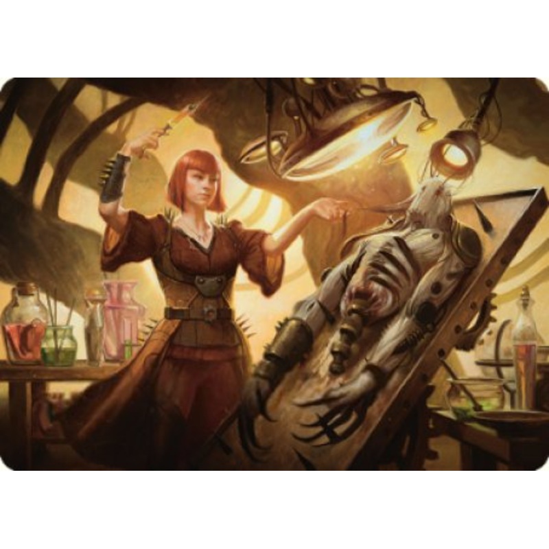 Ashnod, Flesh Mechanist Art Card [The Brothers' War Art Series]