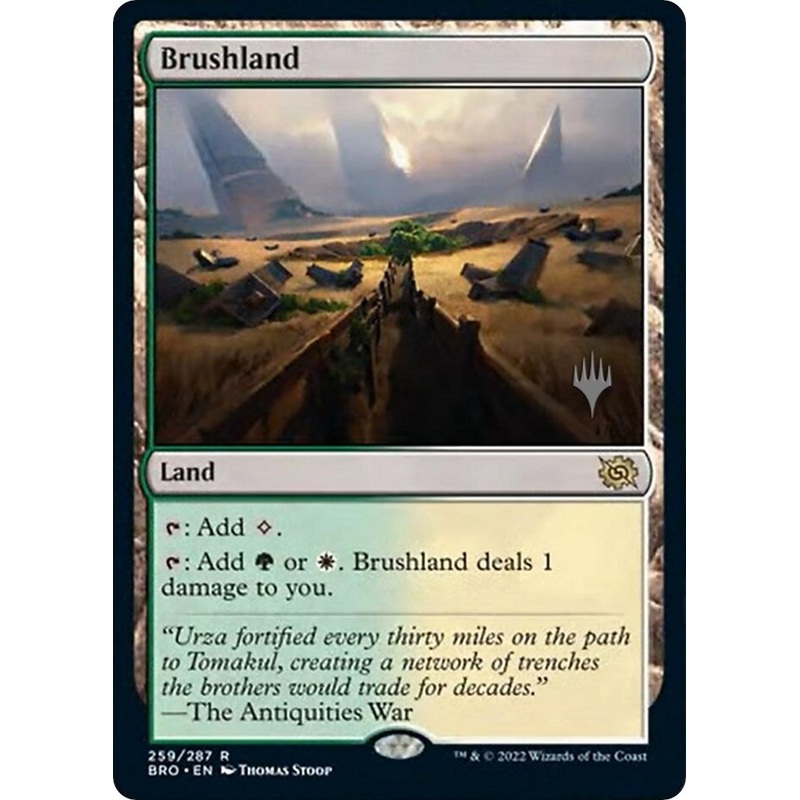 Brushland (Promo Pack) [The Brothers' War Promos]
