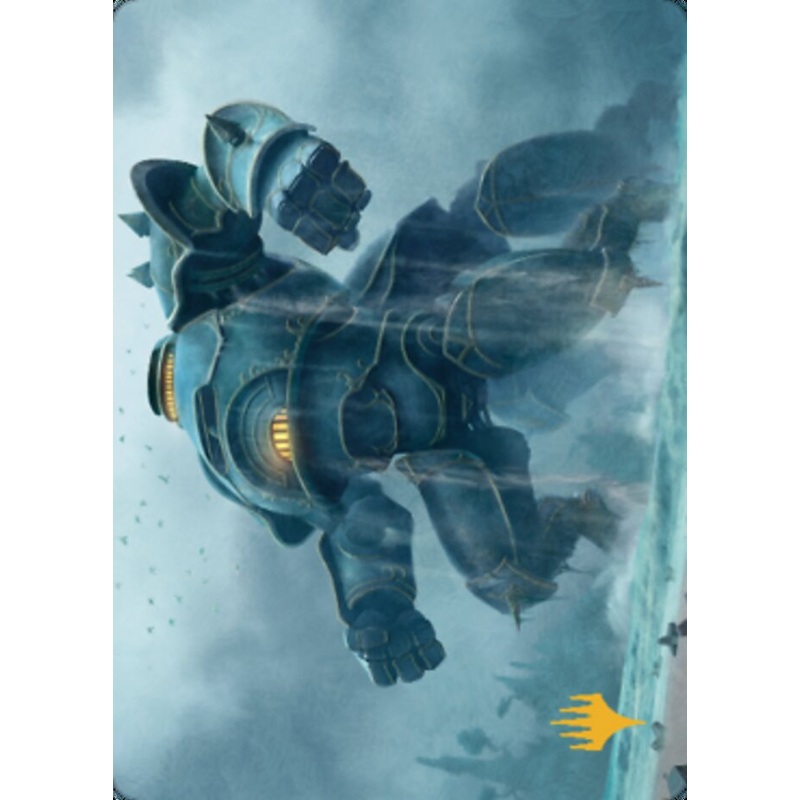 Depth Charge Colossus Art Card (Gold-Stamped Planeswalker Symbol) [The Brothers' War Art Series]