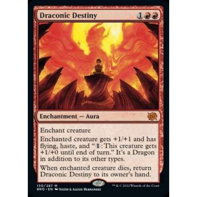Draconic Destiny (Promo Pack) [The Brothers' War Promos]