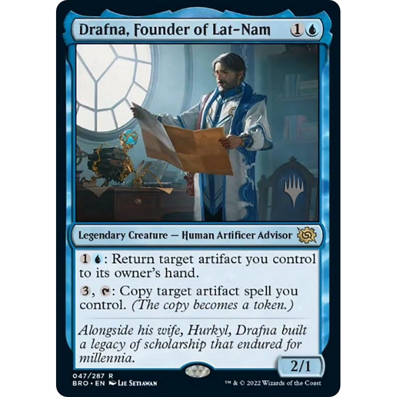 Drafna, Founder of Lat-Nam (Promo Pack) [The Brothers' War Promos]