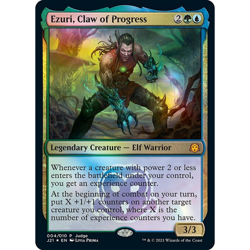 Ezuri, Claw of Progress [Judge Gift Cards 2021]