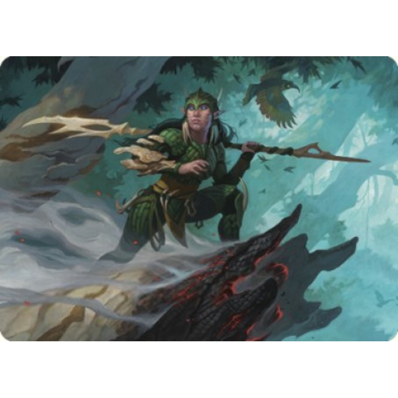 Gwenna, Eyes of Gaea Art Card [The Brothers' War Art Series]