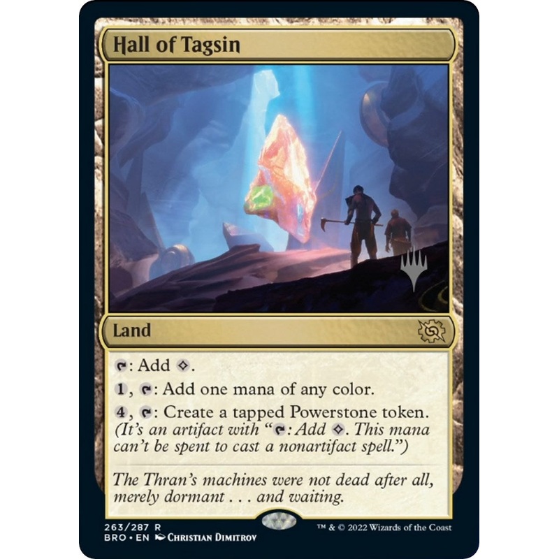 Hall of Tagsin (Promo Pack) [The Brothers' War Promos]