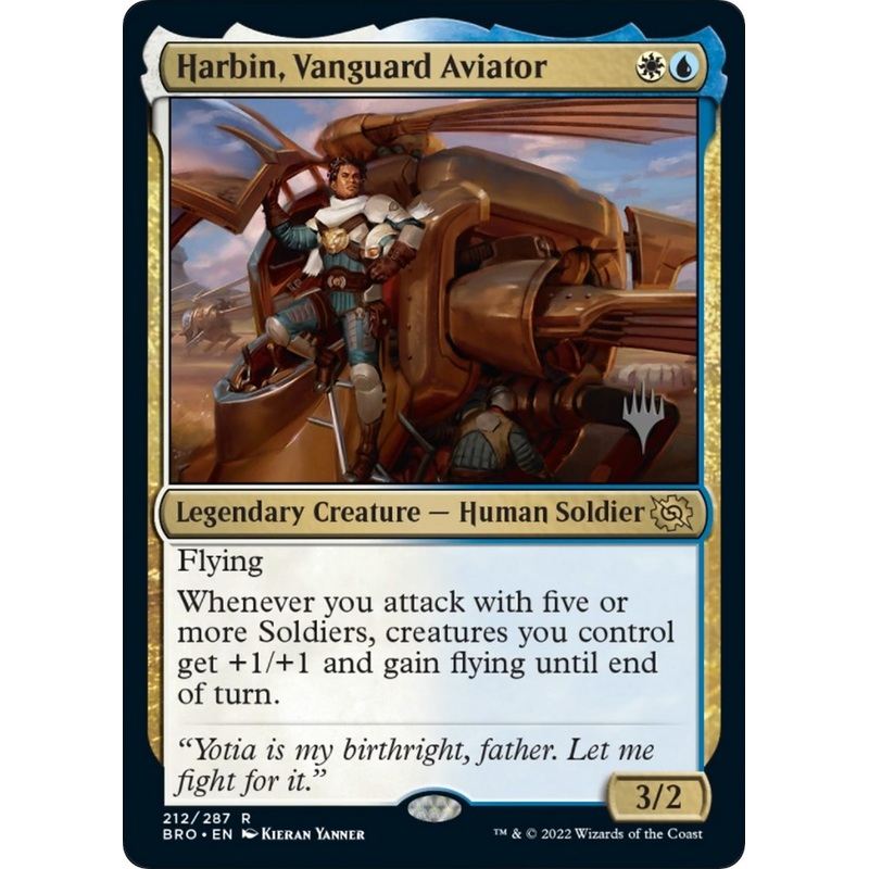 Harbin, Vanguard Aviator (Promo Pack) [The Brothers' War Promos]