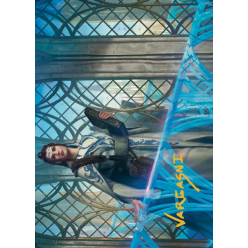 Hurkyl, Master Wizard Art Card (Gold-Stamped Signature) [The Brothers' War Art Series]
