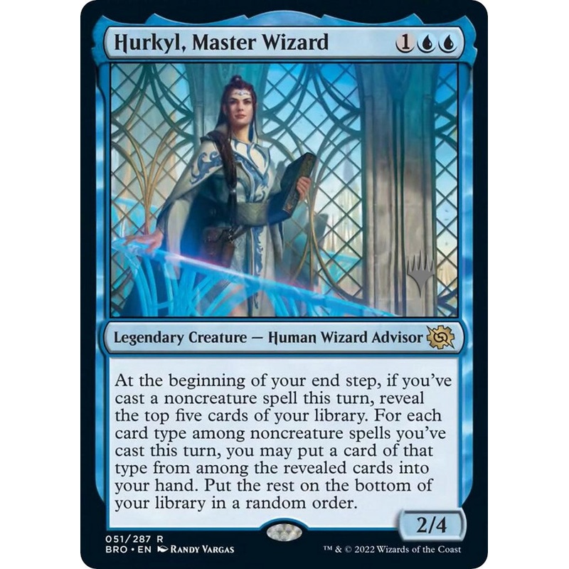 Hurkyl, Master Wizard (Promo Pack) [The Brothers' War Promos]