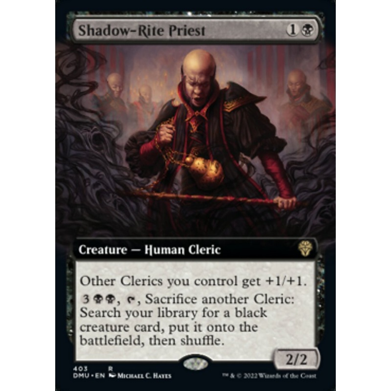 Shadow-Rite Priest (Extended Art) [Dominaria United]