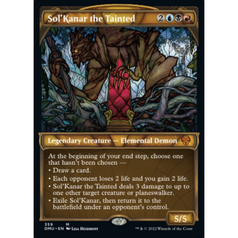 Sol'Kanar the Tainted (Showcase Textured) [Dominaria United]