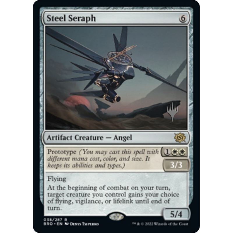 Steel Seraph (Promo Pack) [The Brothers' War Promos]