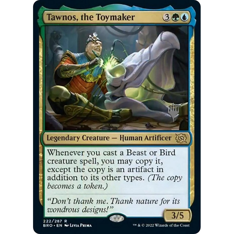 Tawnos, the Toymaker (Promo Pack) [The Brothers' War Promos]