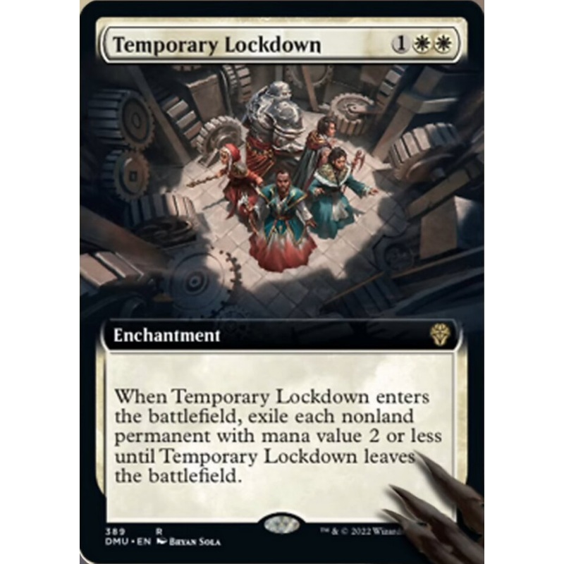 Temporary Lockdown (Extended Art) [Dominaria United]
