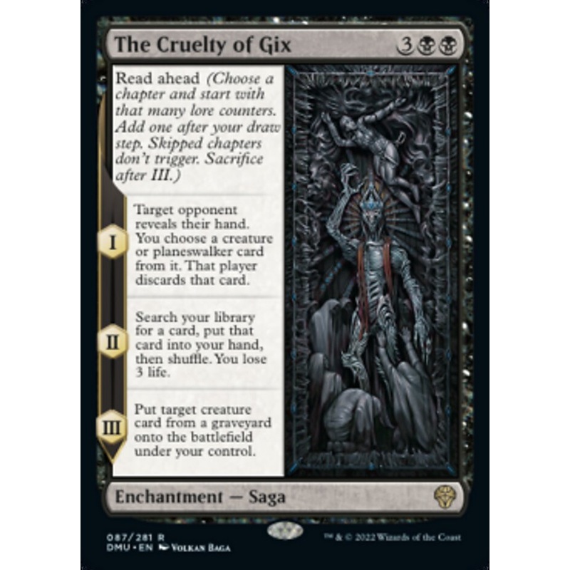The Cruelty of Gix [Dominaria United]
