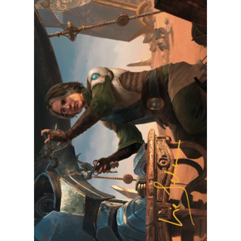 Tocasia, Dig Site Mentor Art Card (Gold-Stamped Signature) [The Brothers' War Art Series]