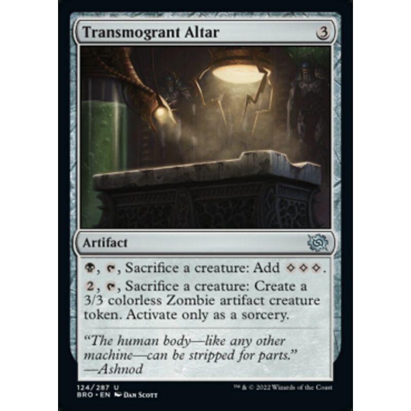 Transmogrant Altar [The Brothers' War]