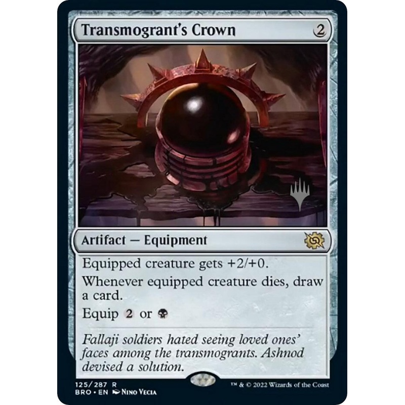 Transmogrant's Crown (Promo Pack) [The Brothers' War Promos]