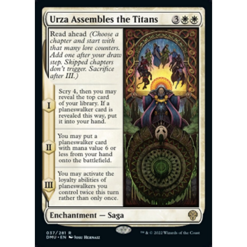 Urza Assembles the Titans [Dominaria United]