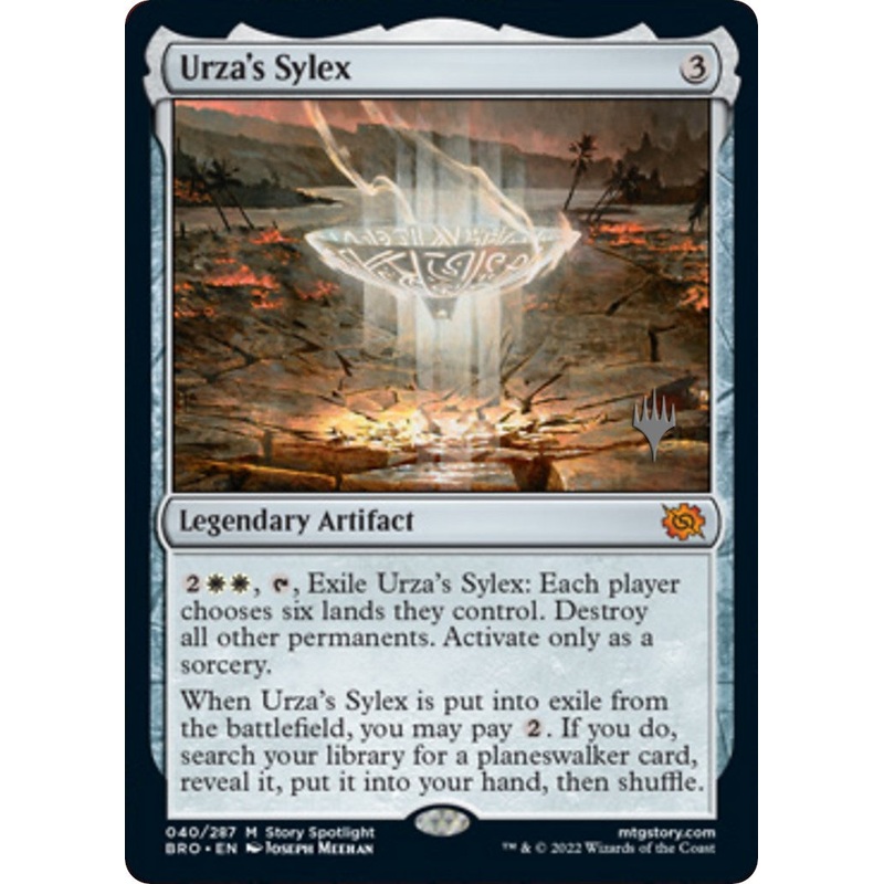 Urza's Sylex (Promo Pack) [The Brothers' War Promos]