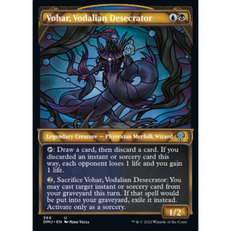 Vohar, Vodalian Desecrator (Showcase Textured) [Dominaria United]