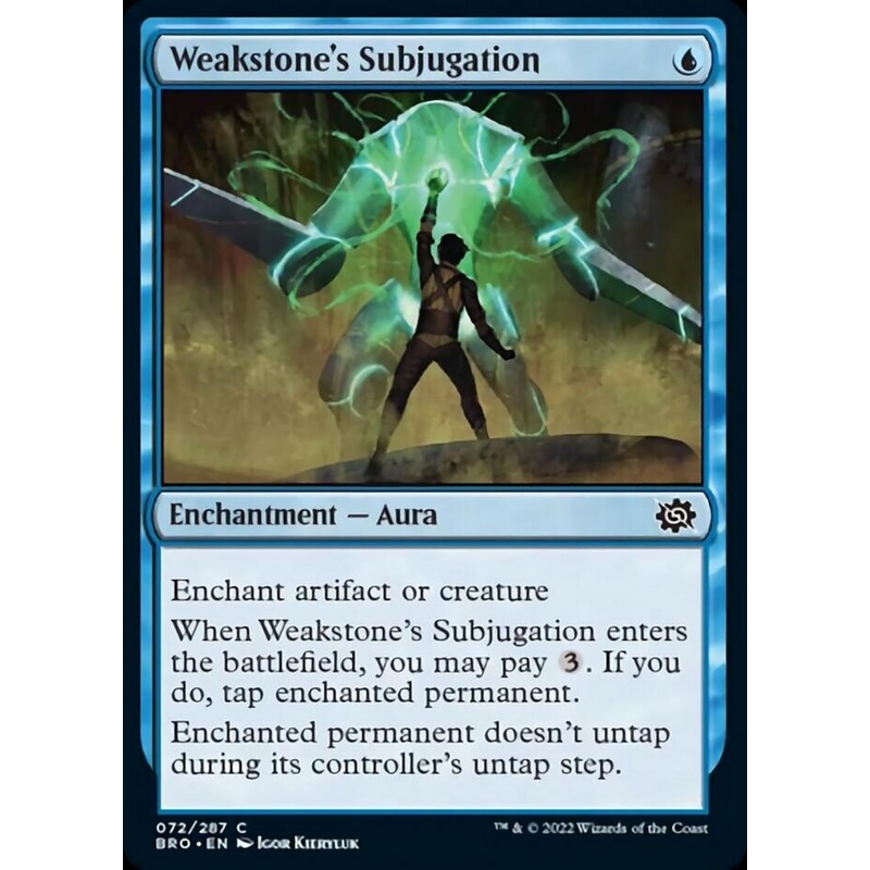 Weakstone's Subjugation [The Brothers' War]