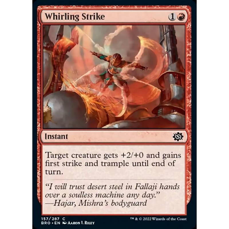 Whirling Strike [The Brothers' War]